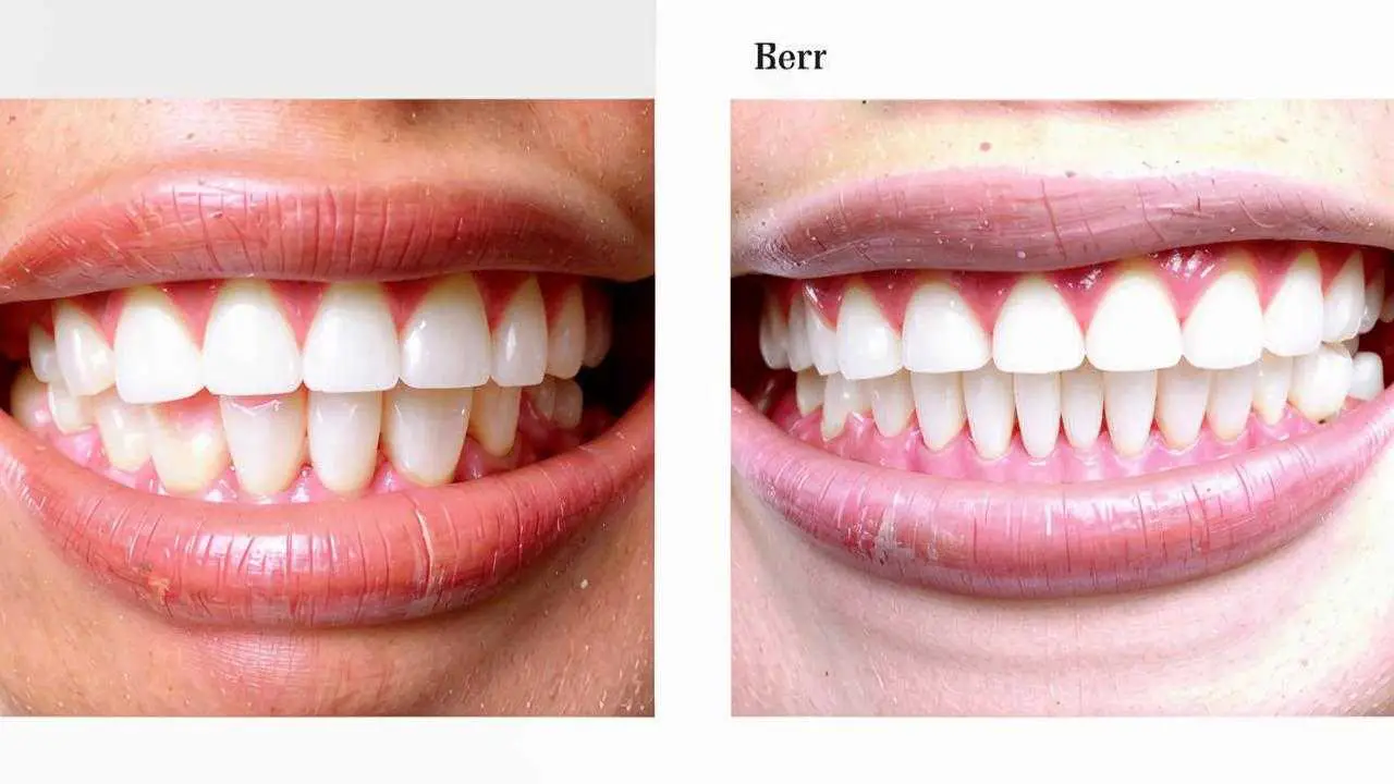 teeth cleaning photo before and after at ROOTT