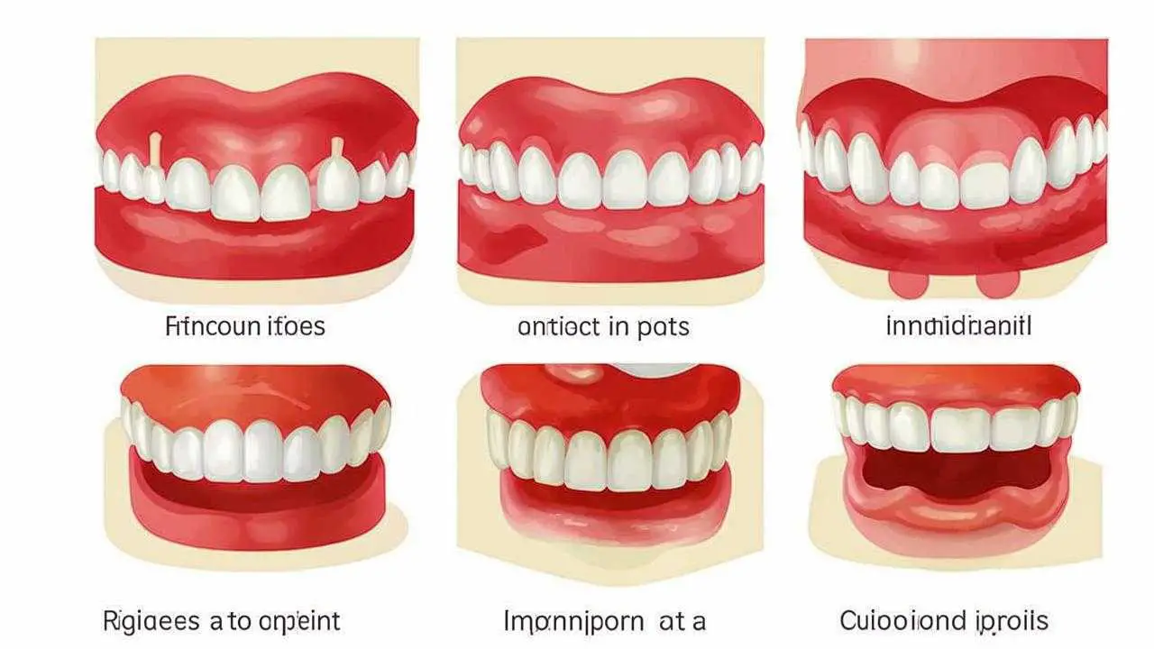 signs of denture allergy