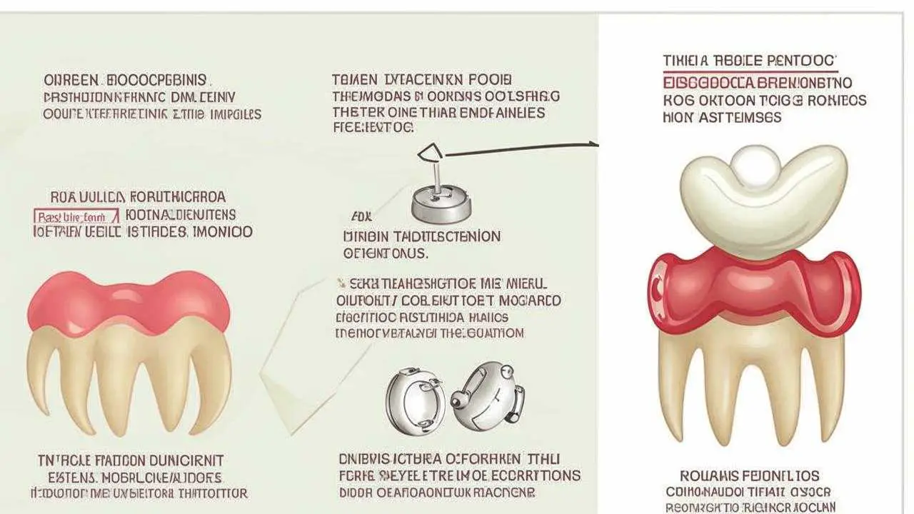 stages of dental crown placement