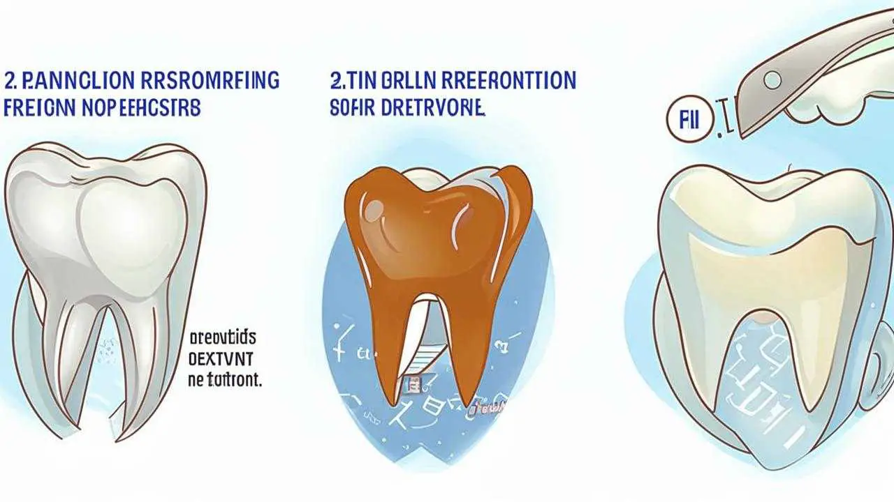 stages of dental crown placement