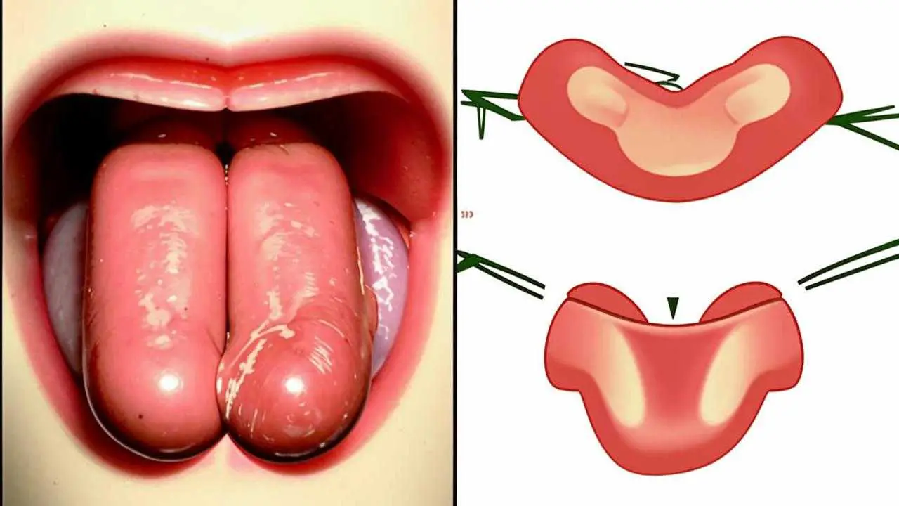 folded glossitis