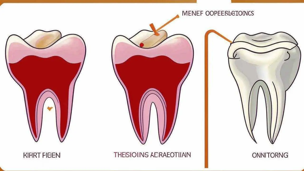 Steps of tooth depulping before prosthetics