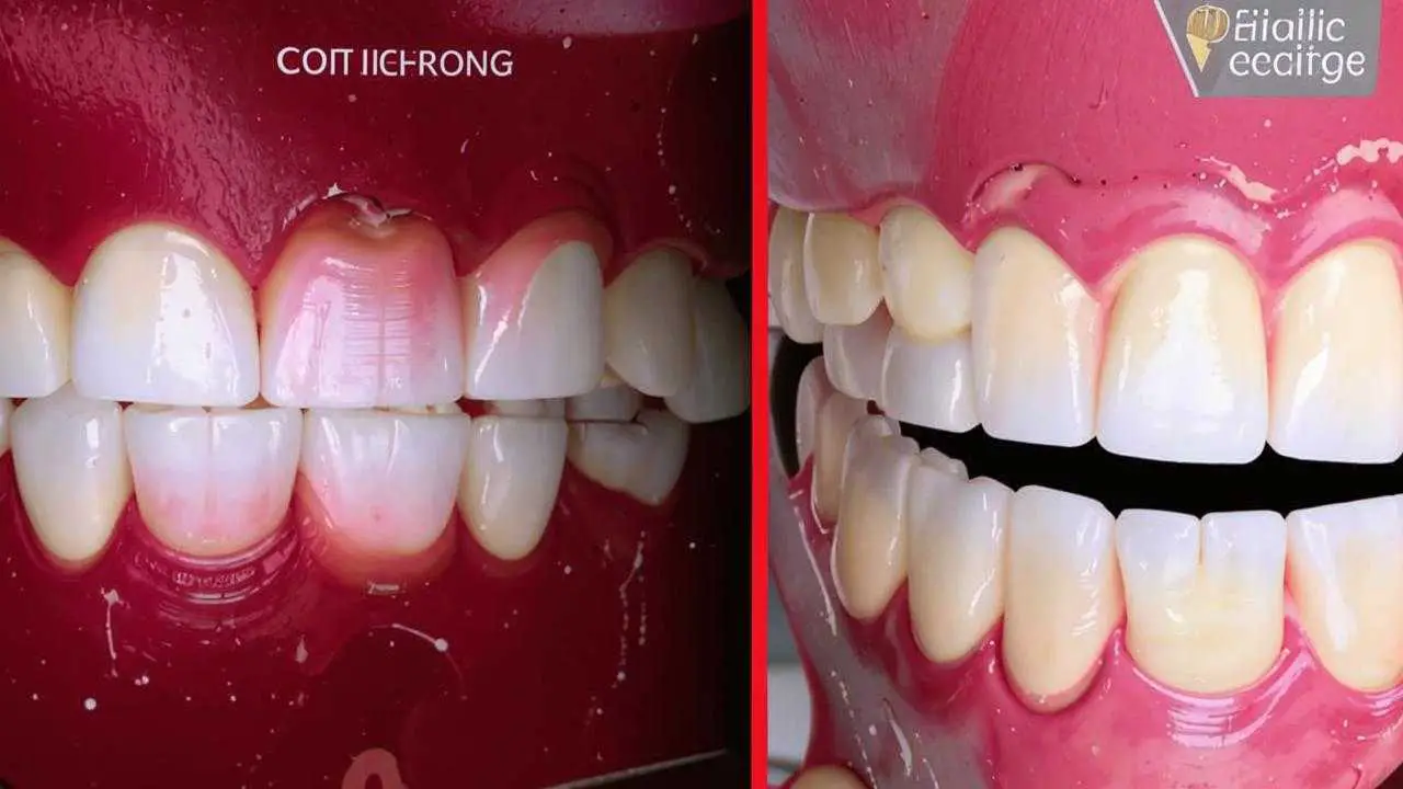 composite and ceramic veneers