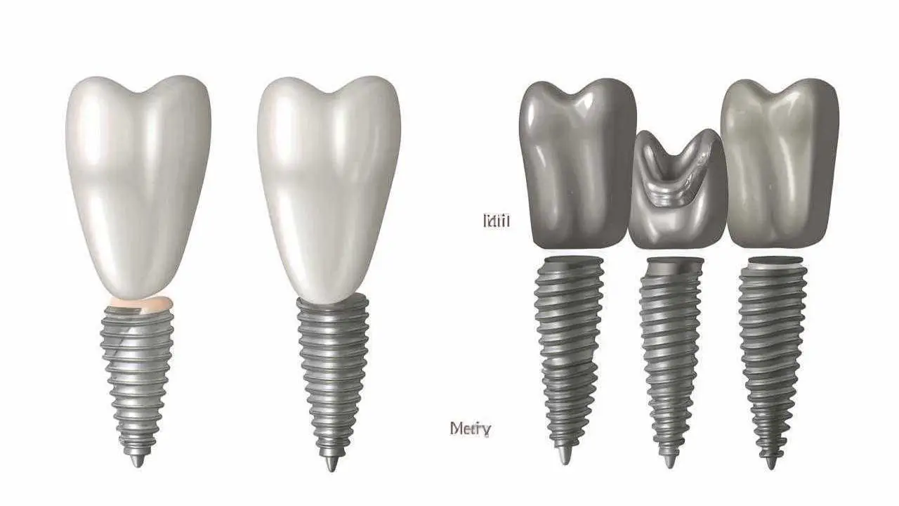 titanium and zirconium implant